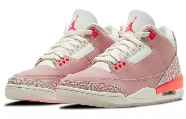 Men's Running weapon Air Jordan 3 'Rust Pink' Shoes 0123